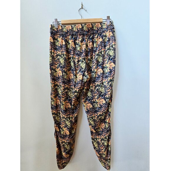 Anthropologie La Vie by Sam and Lavi Floral Cropped Leggings Small S 2 4 6 8 - Picture 4 of 7